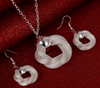 Silver Plated Luxury Jewelry Sets