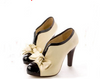 Women High Heel Shoes Quality Lady Bowknot