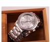 Analog Wristwatches Bling Crystal Clocks