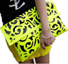 Fluorescence Color Hollow-out Envelope Bag