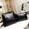 Fashion Handbags Messenger Crocodile PU Leather Bags