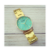 Full Steel Casual Quartz Couple Wristwatches Clock